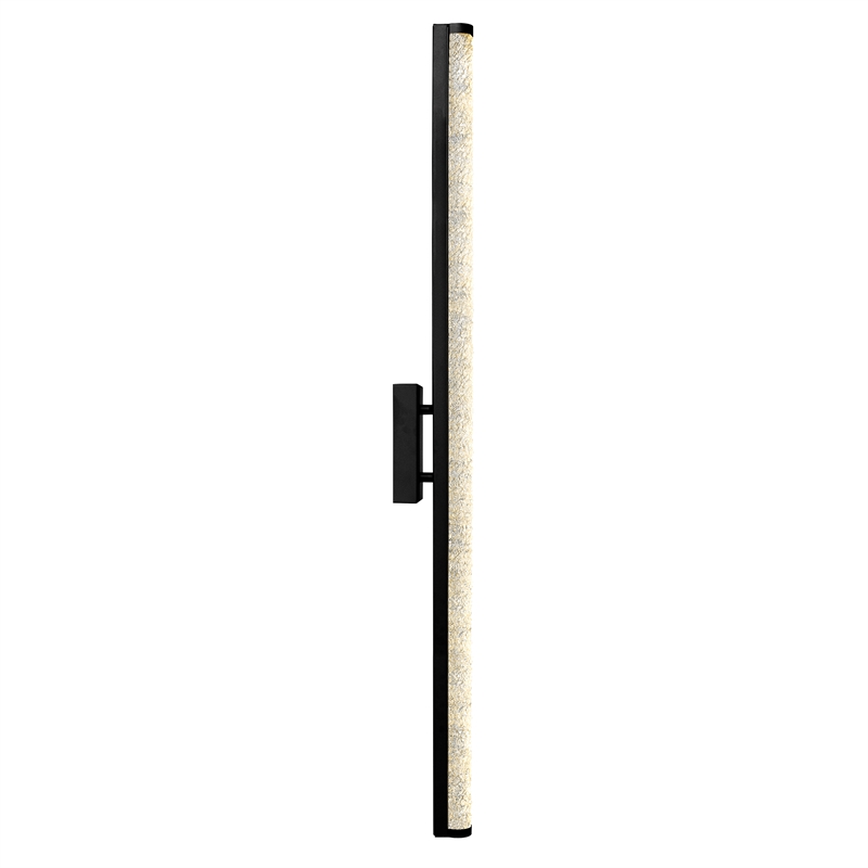 CWI Lighting Fiji Integrated LED Black Outdoor Wall Light