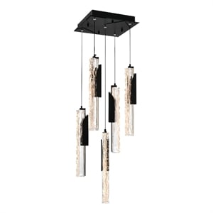 Valira Integrated LED Black Mini Pendant