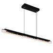 Valira Integrated LED Black Chandelier