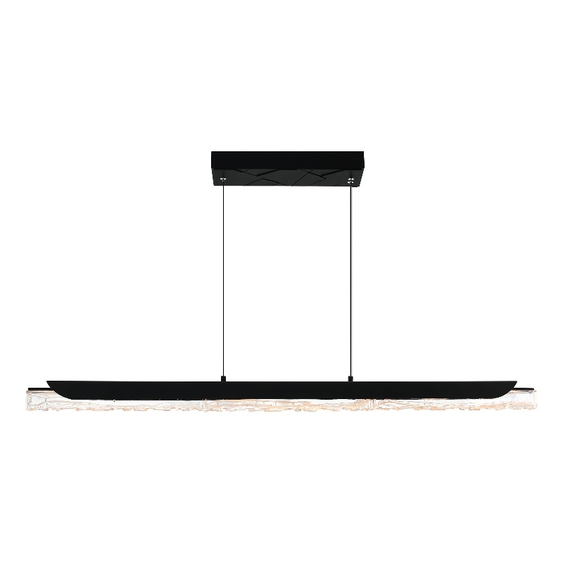 Valira Integrated LED Black Chandelier