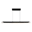 Valira Integrated LED Black Chandelier