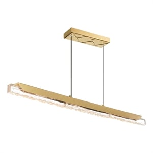 Valira Integrated LED Brass Chandelier