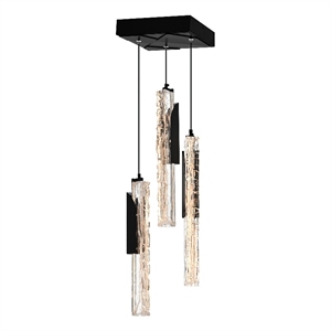 Valira Integrated LED Black Mini Pendant