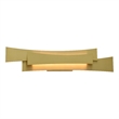 Candora Integrated LED Brass Vanity Light