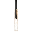 Curva Integrated LED 38in Black Chandelier with Handcrafted Glass