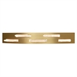 Arcus Integrated LED 50in Brass Chandelier with Handcrafted Glass