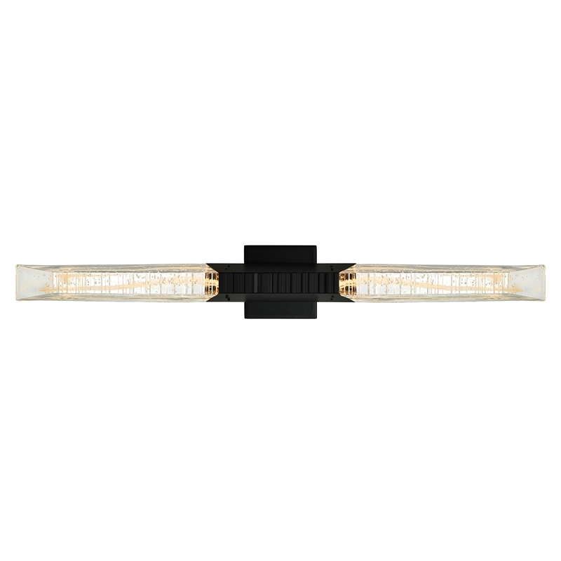 Petra Integrated LED 36in Sand Black Indoor-Outdoor Wall Light