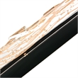 Contour Integrated LED 19in Sand Black Indoor-Outdoor Wall Light