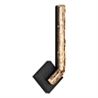 Contour Integrated LED 19in Sand Black Indoor-Outdoor Wall Light