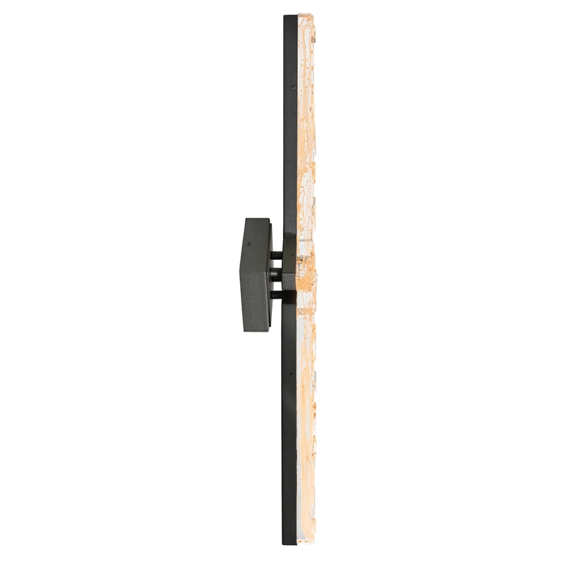 Contour Integrated LED 33in Sand Black Indoor-Outdoor Wall Light