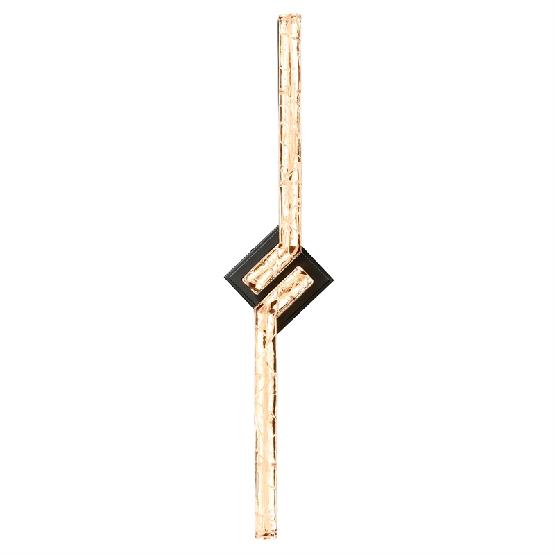 Contour Integrated LED 33in Sand Black Indoor-Outdoor Wall Light