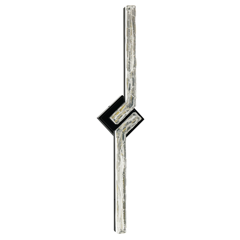 Contour Integrated LED 33in Sand Black Indoor-Outdoor Wall Light
