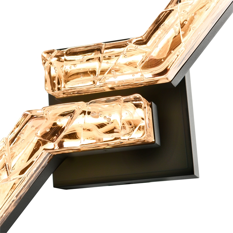 Contour Integrated LED 33in Sand Black Indoor-Outdoor Wall Light