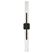 Curva Integrated LED 36in Sand Black Indoor-Outdoor Wall Light