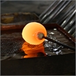 Curva Integrated LED 44in Sand Black Outdoor Wall Light with Handcrafted Glass