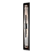 Curva Integrated LED 44in Sand Black Outdoor Wall Light with Handcrafted Glass