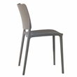 Omax Decor Cleo Resin Patio Dining Chair in Taupe - (Set of 2)