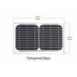 eLEDing 5th Gen Hybrid Microgrid AI Smart Twin LED Solar Flood Light in Ivory