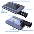 eLEDing 3000K 10W 5th Gen Solar Hybrid Microgrid LED Street Light in Silver