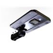 eLEDing 3000K 10W 5th Gen Solar Hybrid Microgrid LED Street Light in Silver