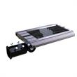 eLEDing 1600 Lumens 5th Gen Solar Hybrid Microgrid LED Street Light in Silver
