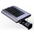 eLEDing 1600 Lumens 5th Gen Solar Hybrid Microgrid LED Street Light in Silver