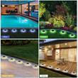 eLEDing 4-light Deco LED Garden Pool Porch Waterproof Light in Multi-Color