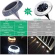 eLEDing 4-light Deco LED Garden Pool Porch Waterproof Light in Warm White