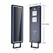 eLEDing Solar Power AI-Smart 3200 Lumens Cree LED Area Parking Light in Black