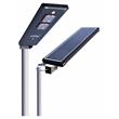 eLEDing Solar Power AI-Smart 3200 Lumens Cree LED Area Parking Light in Black