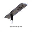 eLEDing 4800 Lumens 5th Gen Solar Hybrid Microgrid LED Street Light in Silver