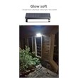 eLEDing Solar Power SMART 180Degree Sensor Selectable LED Flood Wall Light Black