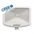 eLEDing 5th Gen 180 Degree CREE LED Smart Solar Outdoor Flood Light in White