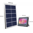 16W/2100LM Black Outdoor Integrated RGB LED Flood Light w/ Color Change w/ Music