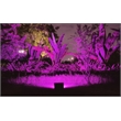 16W/2100LM Black Outdoor Integrated RGB LED Flood Light w/ Color Change w/ Music
