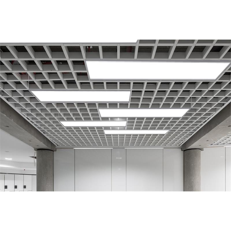 eSenLite 1ft.x4ft. 4200LM LED Commercial Flat Panel Ceiling Light - White (2pcs)