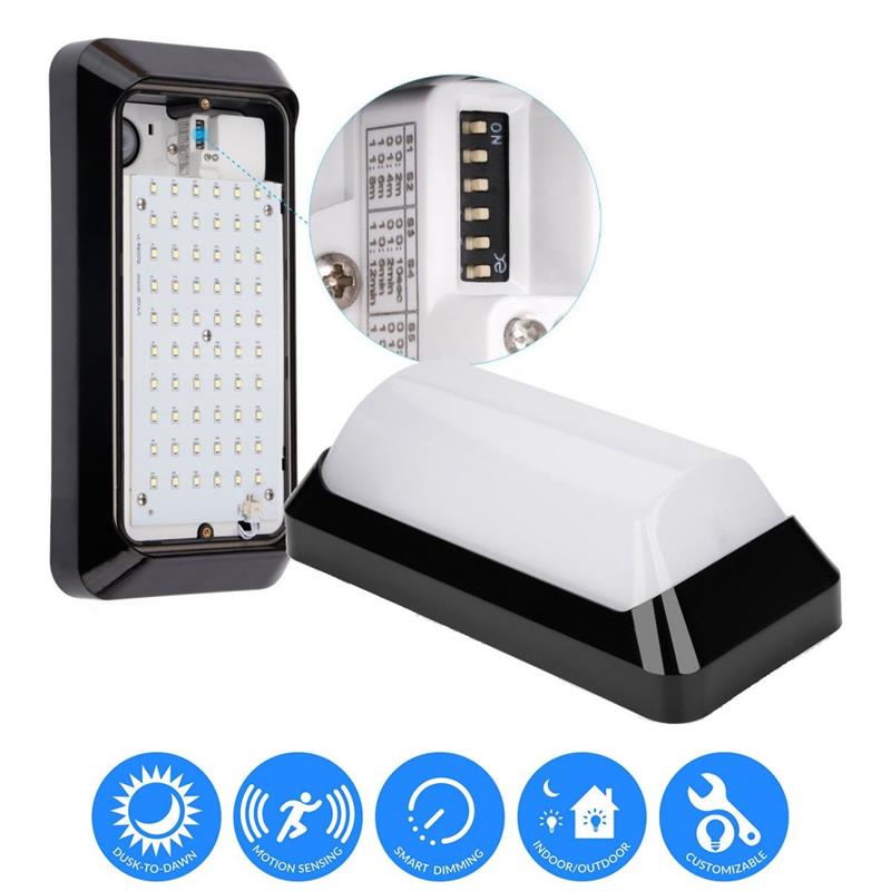 eSenLite Invisible Motion Activated Wall/Ceiling SMART LED Light Series in Black