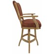 Classic Swivel Wood Bar Stool 30