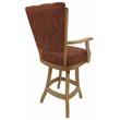 Classic Swivel Wood Counter Stool 26