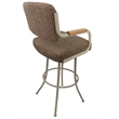 Swivel Metal Bar Stool 30
