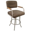 Swivel Counter Metal Bar Stool 26