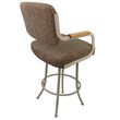 Swivel Counter Metal Bar Stool 26