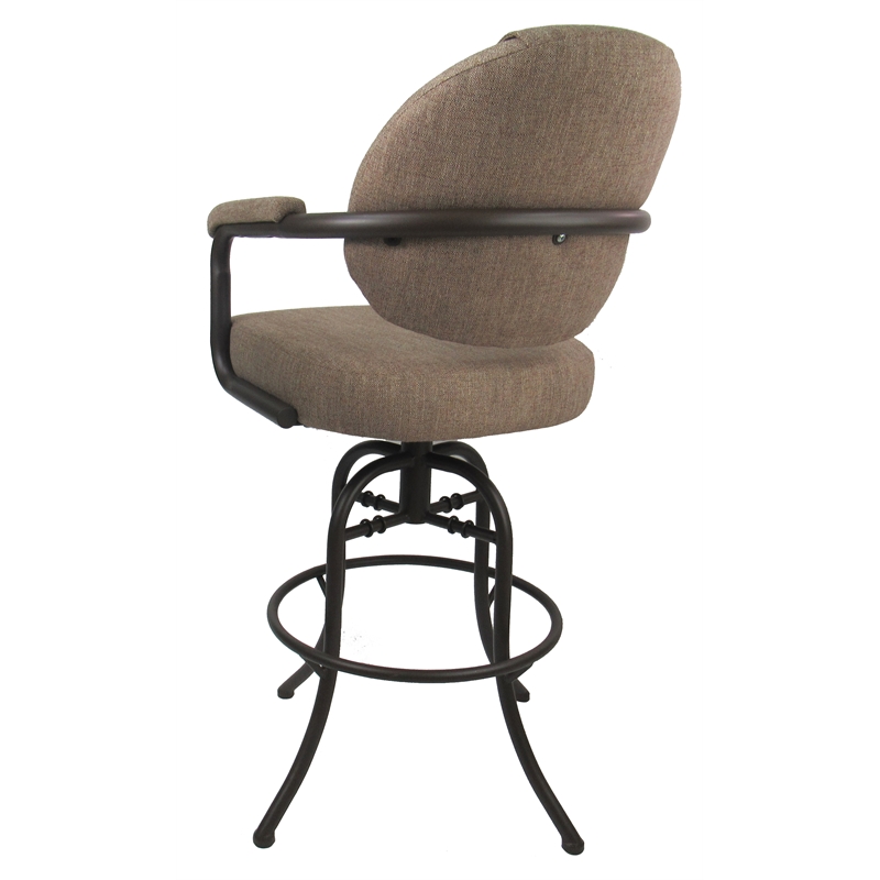 Swivel Tilt Metal Bar Stool 30