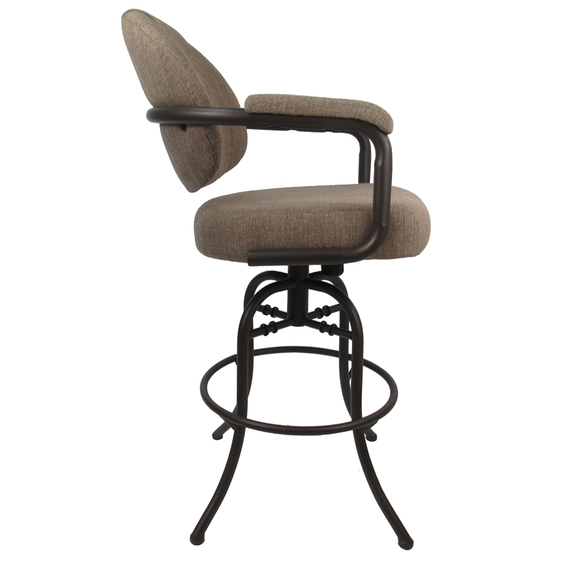 Swivel Tilt Metal Bar Stool 30