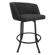 Swivel Counter Metal Bar Stool 26