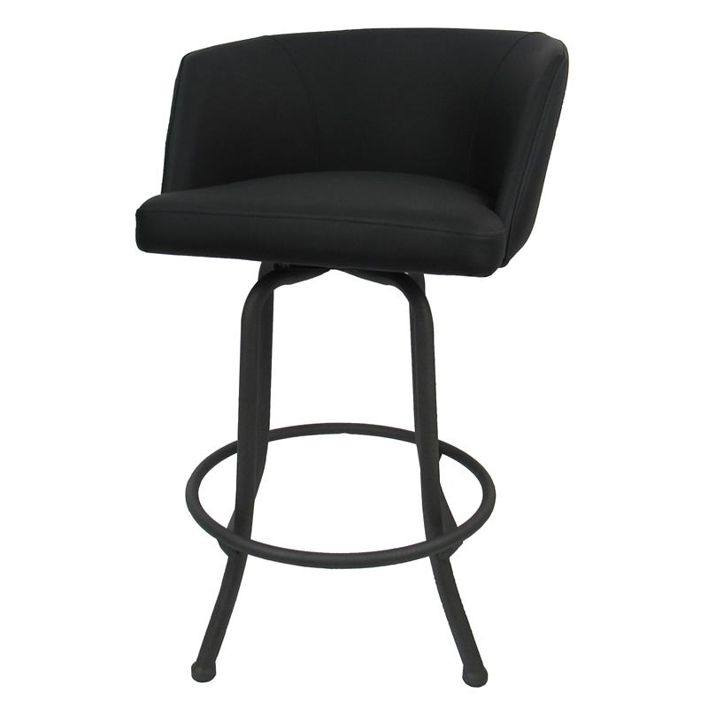 Extra Tall Swivel Metal Bar Stool 34