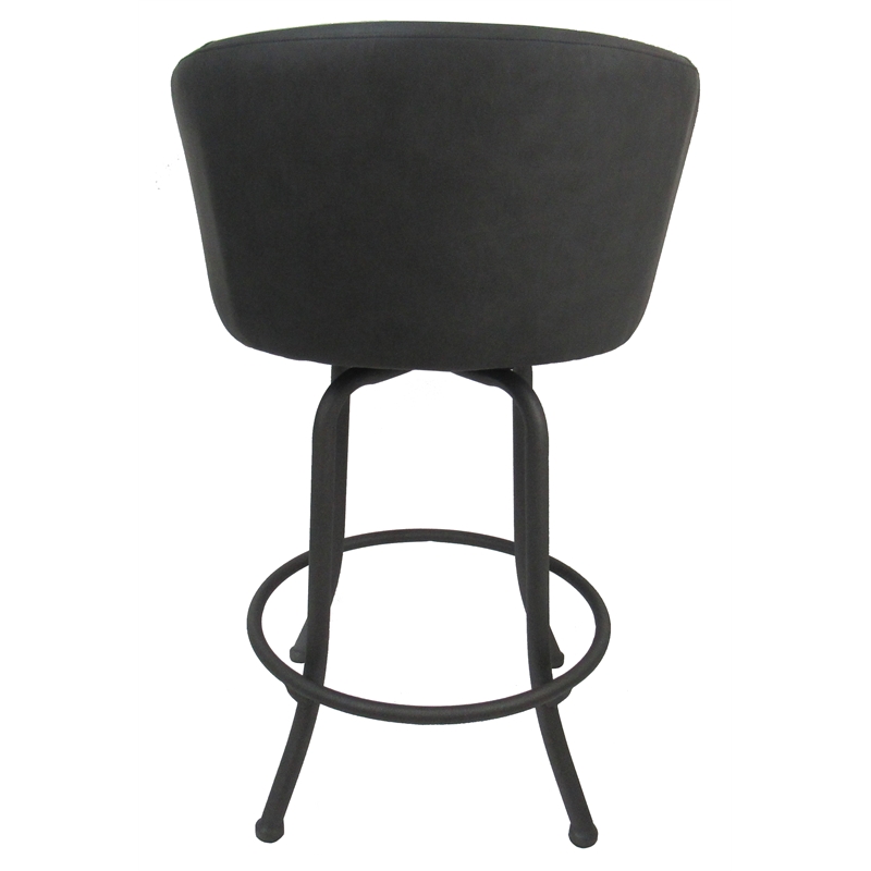 Extra Tall Swivel Metal Bar Stool 34