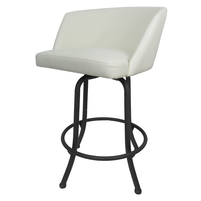 Extra Tall Swivel Metal Bar Stool 34