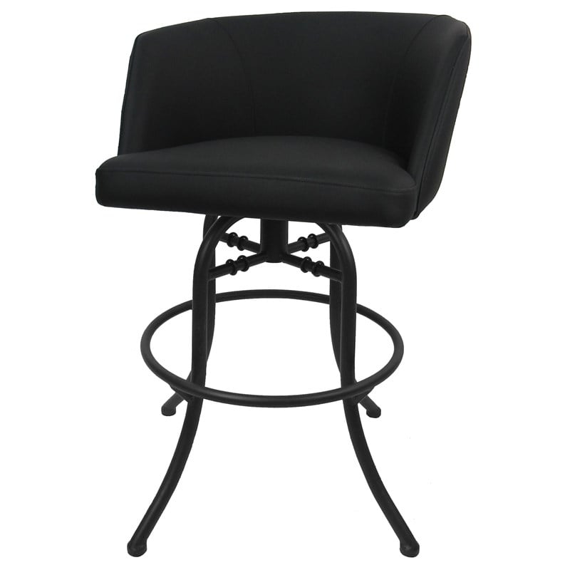 Swivel Tilt Metal Bar Stool 30