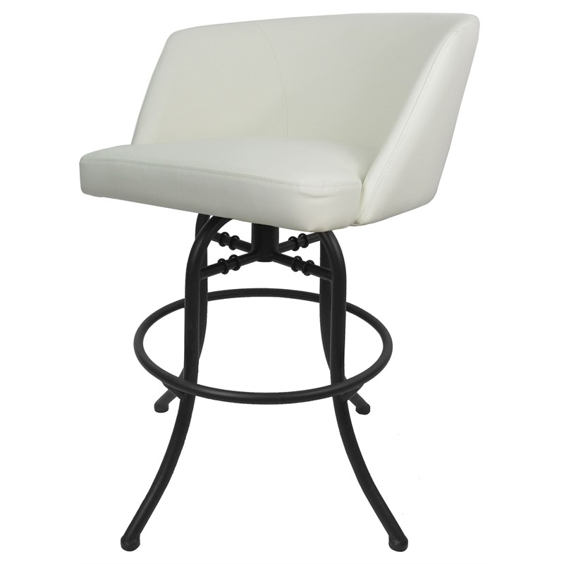Swivel Tilt Metal Bar Stool 30